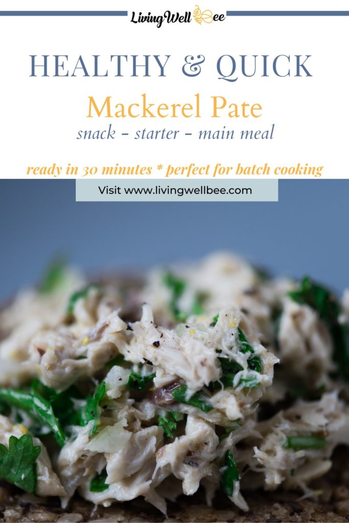 mackerel pate served on bread